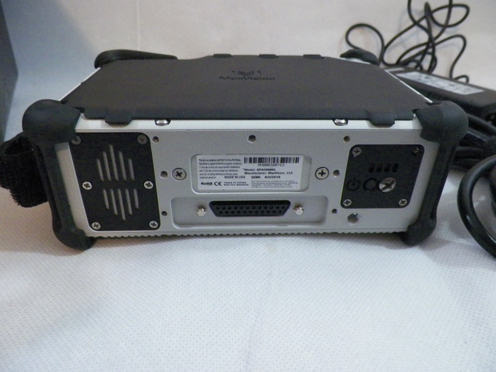 MaxVision BPac 8000A Biometric Portable Acquisition Computer Military 810G