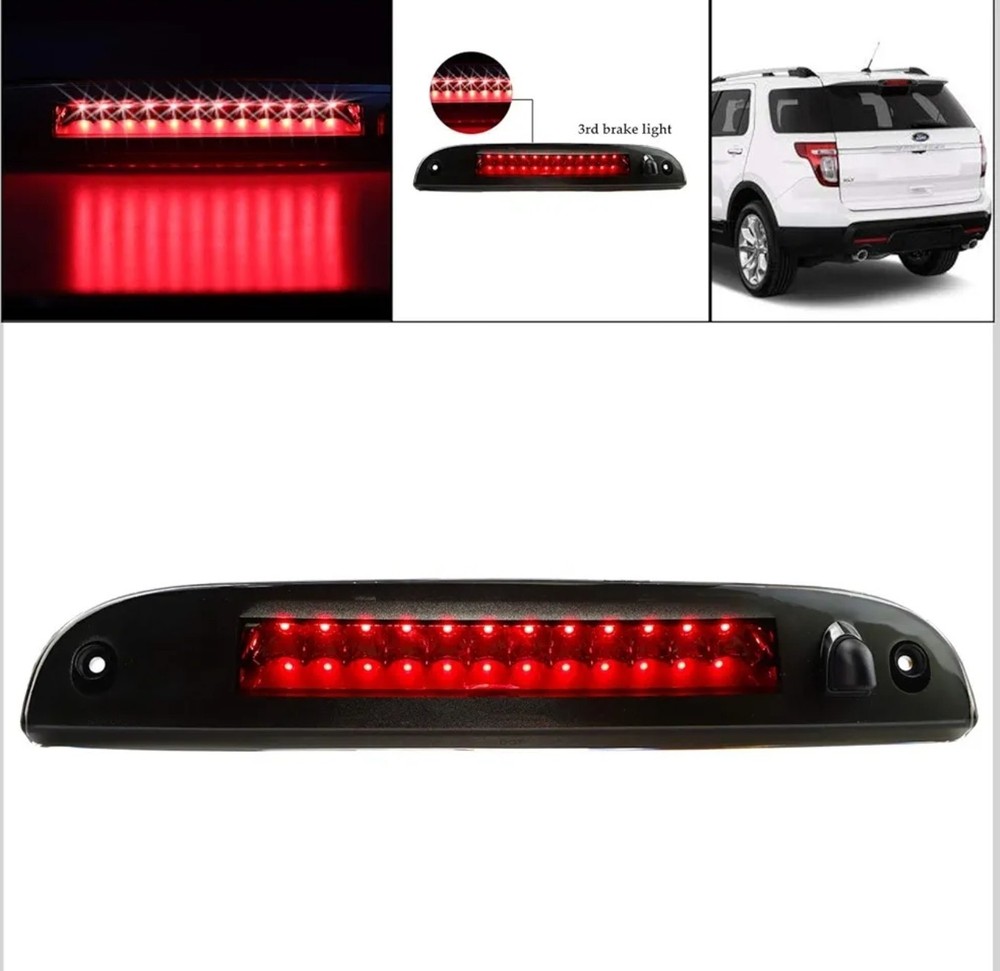 3rd Third Brake Light for Ford Explorer 2002-2012 Escape 2008-2012, for Mercu...