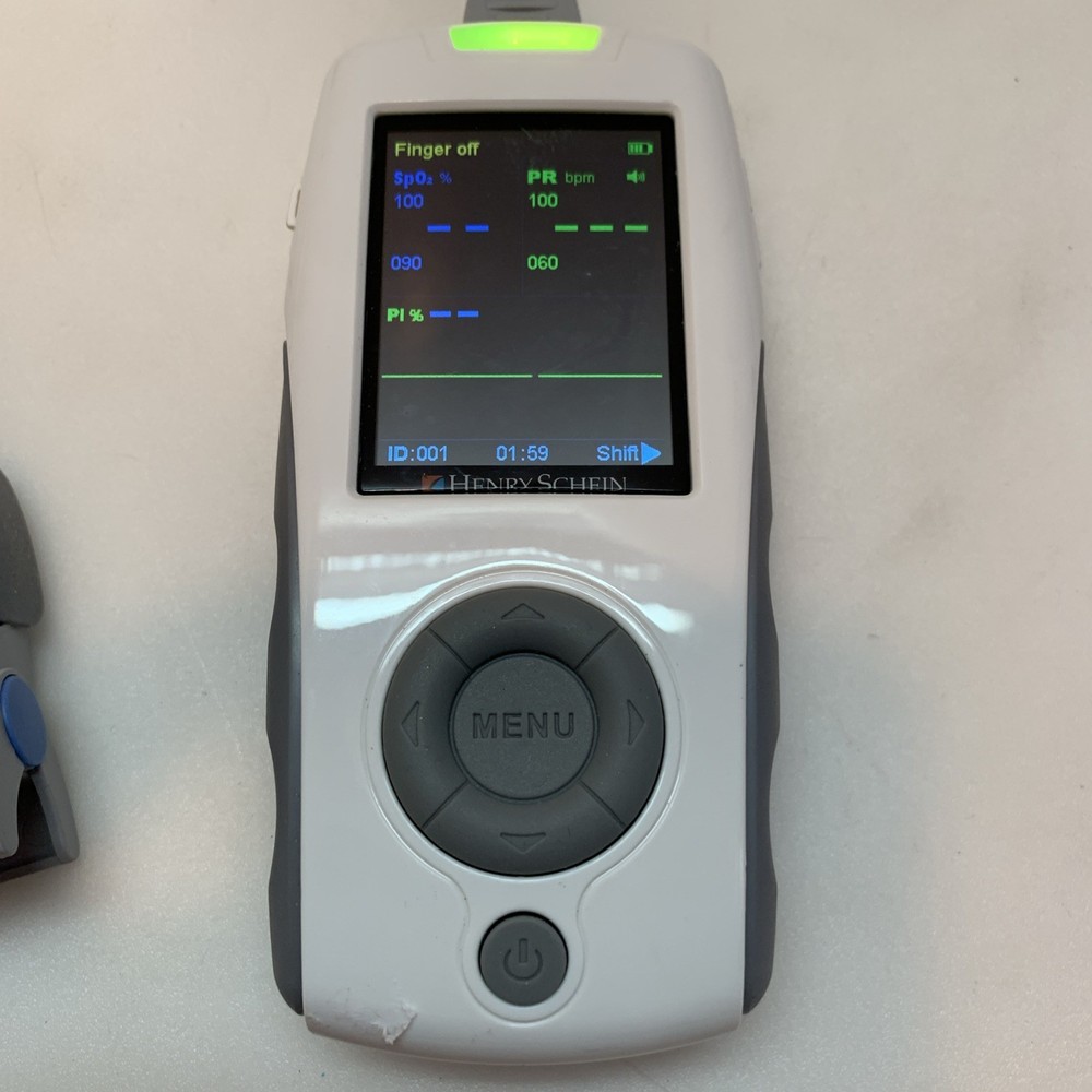Henry Schein Handheld Pulse Oximeter Model 9008275 TESTED