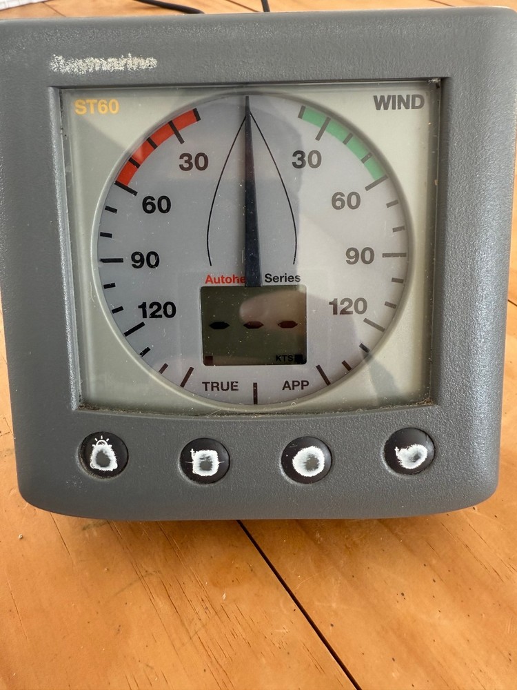 Raymarine A22005R ST60 Wind Display Working Takeout