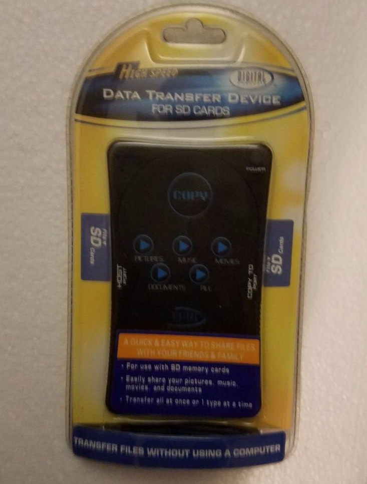 New Digital Concepts High Speed Data Transfer Device for SD cards DT-35