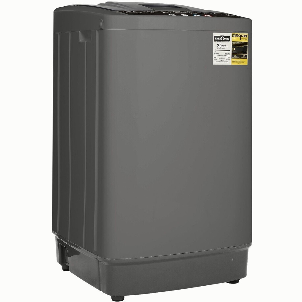 Portable Washing Machine 13.5Lbs Capacity Full-Automatic Washer with 10 Programs