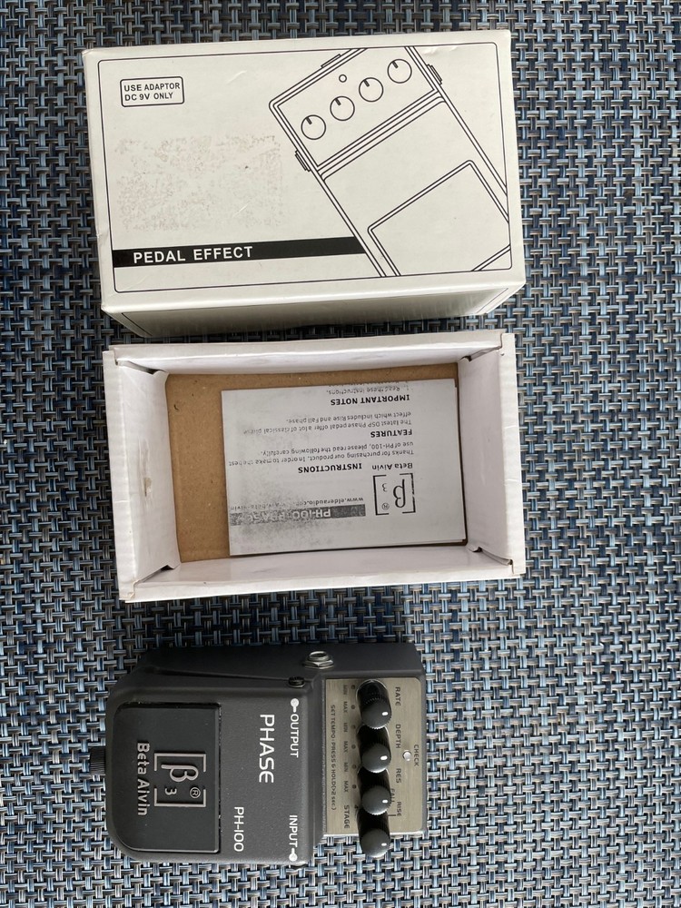 BETA AIVIN PH-100 Phaser Phase shifter OPEN BOX