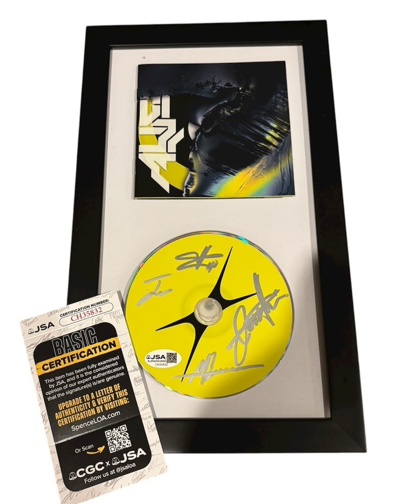 NORTHLANE SIGNED ALIEN CD JSA COA DISPLAY FRAMED autograph