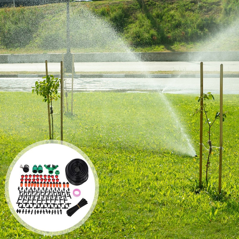 40 M Automatic Micro Drip Irrigation Kit Garden Watering System