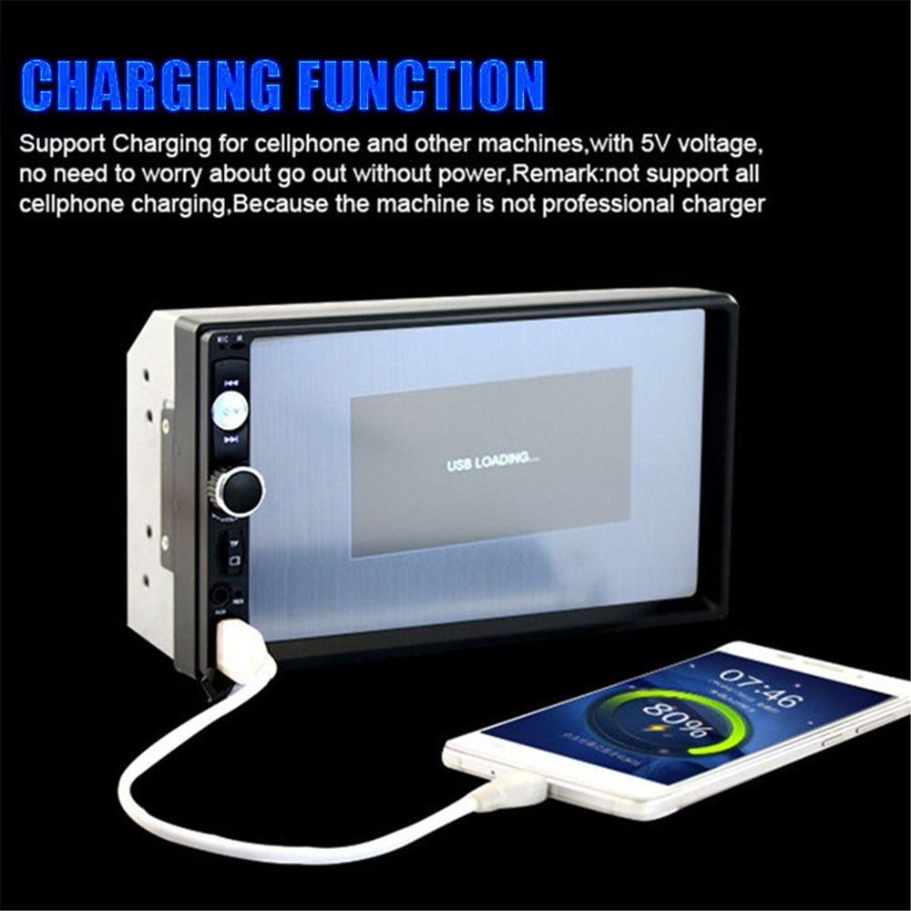 800x480 digital TFT Touch Screen V3.0 Support USB Bluetooth with Backup camera