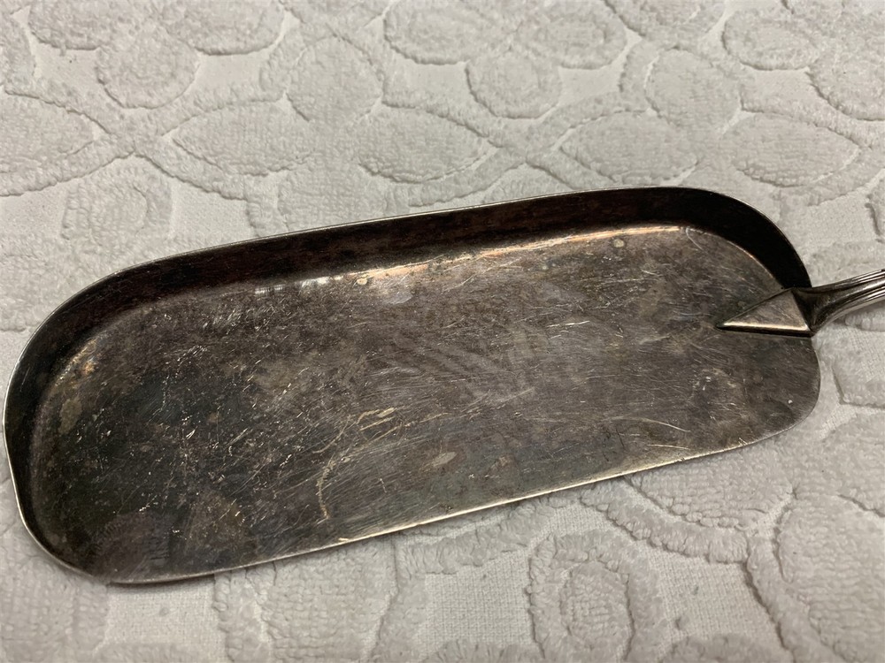 Antique Silverplated Crumb Catcher