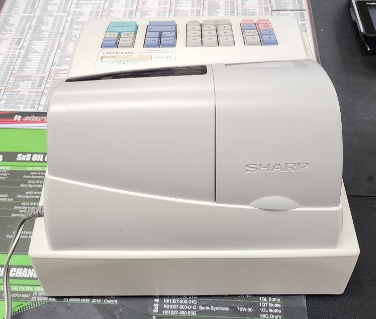 SHARP XE-A101 CASH REGISTER