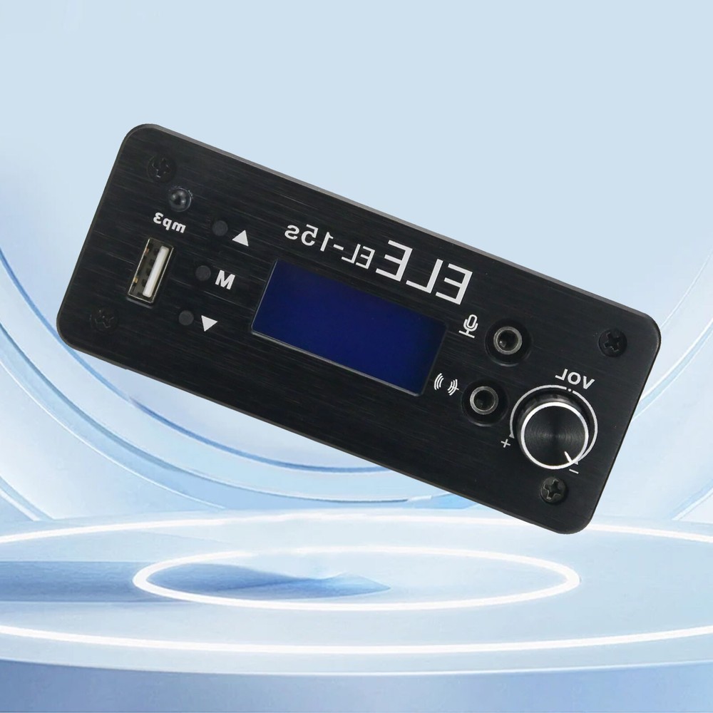 EL-15S FM Broadcast Transmitter Timing Wireless System Music 1.5W For U Disk MR3