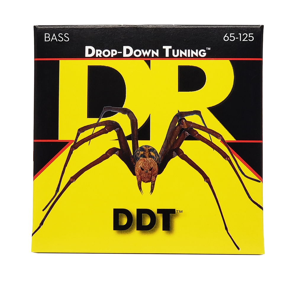 DR Strings DDT Drop Down Tuning Bass Strings Super Heavy 65-125
