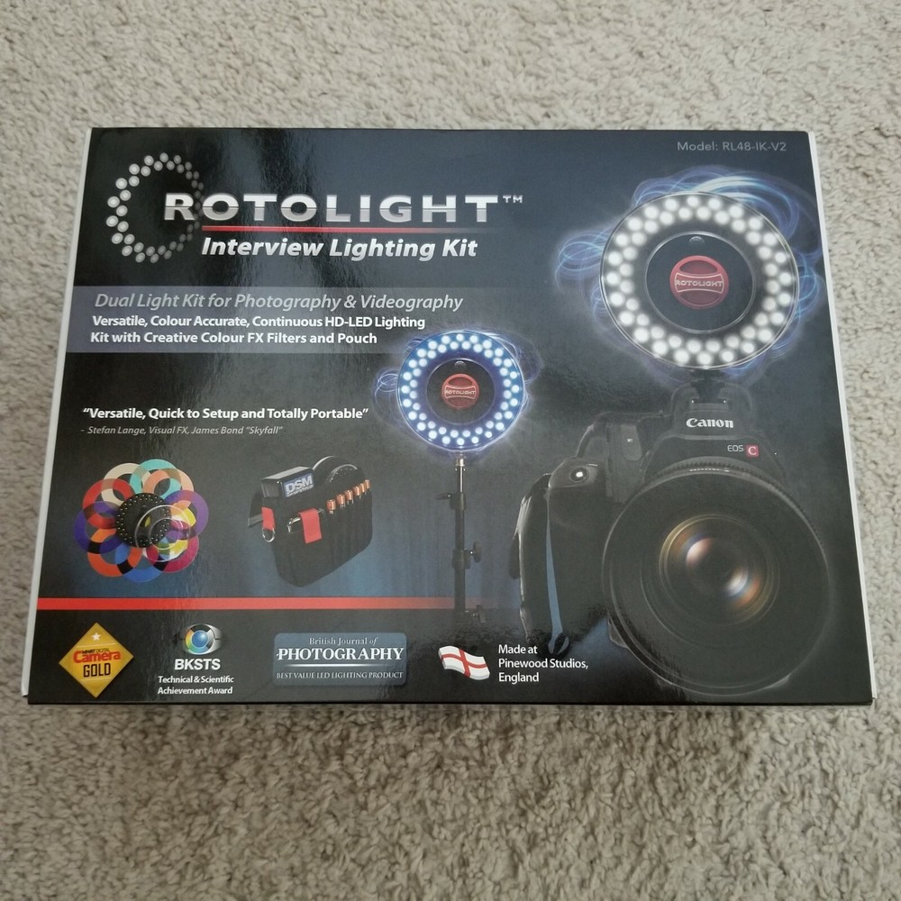 Rotolight RL48 Interview Lighting Kit V2  RL48-IK-V2