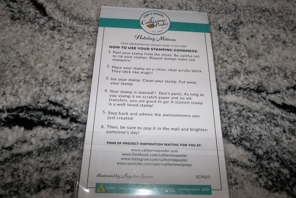 Catherine Pooler "For Everything" Poly Stamp Set 32 pc. New