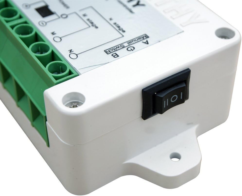 Compact DC Motor Controller Kit with Wireless Remote - For Automation & DIY