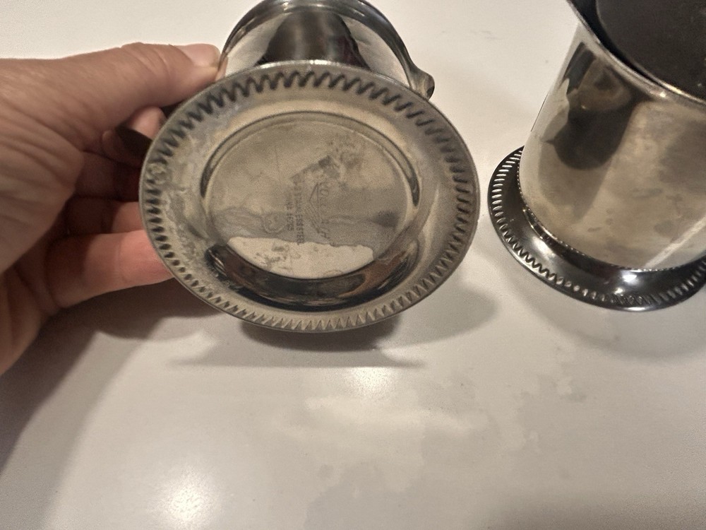 Volrath Silverplate Set with Lids Elegant Tableware