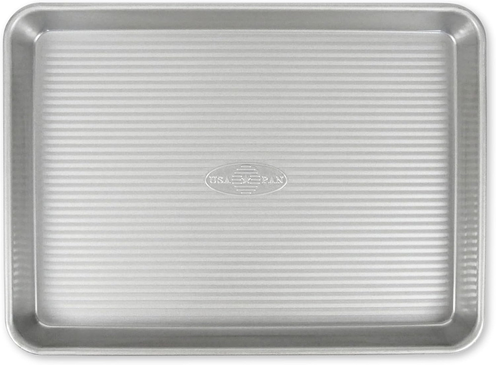 Bakeware Nonstick Quarter Sheet Pan, Baking Sheet Aluminized Steel