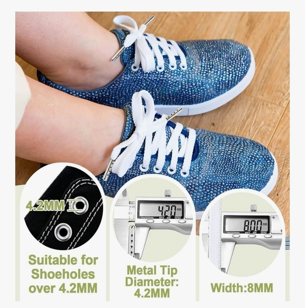 Yjrvfine Metal Tip Shoe Laces