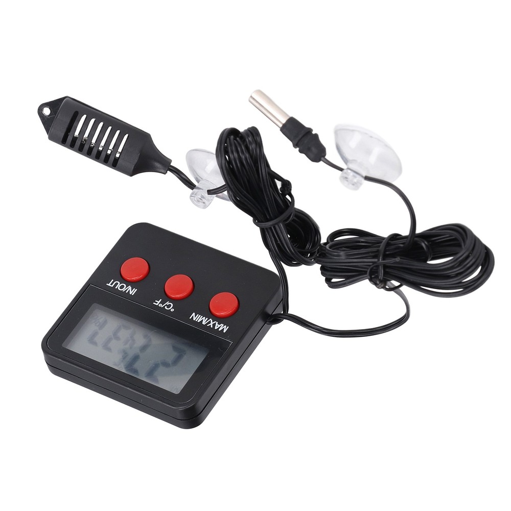 Humidity Temperature Gauge Mini Thermometer Digital Display Temp Sensor Mete NEW