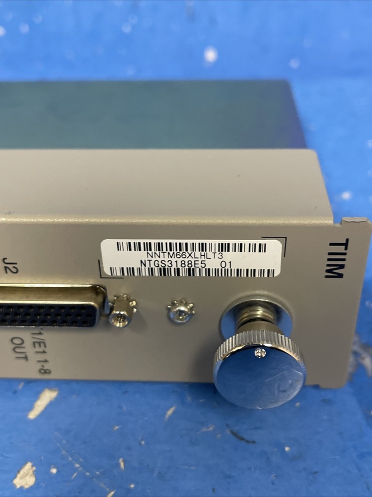 SUPPLIER CODE 418568 T1/E1 INTERFACE MODULE N0117298 TIIM-L5
