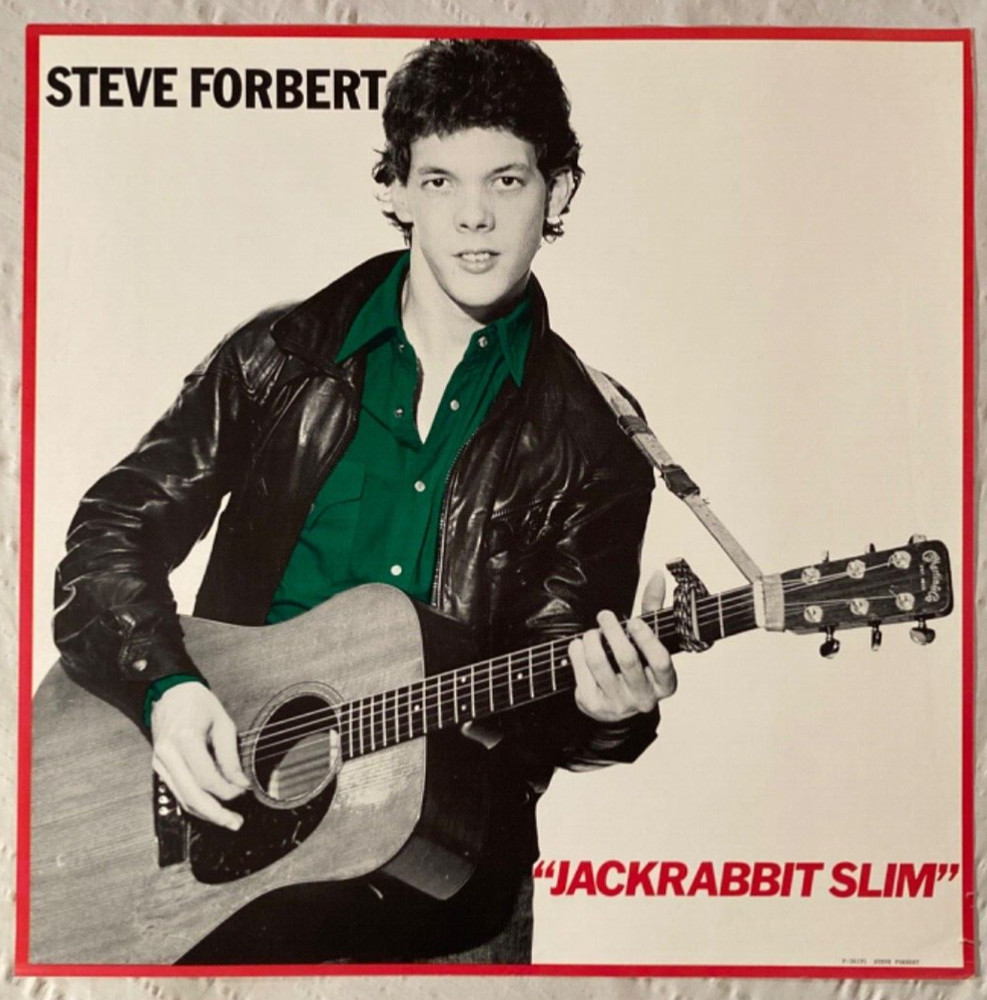 Steve Forbert 1979 Promo Poster Jackrabbit Slim