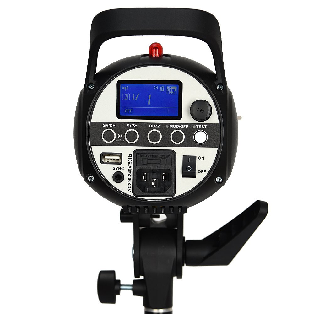 US 2*Godox SK400II Studio Strobe Flash+X2T Trigger+60*90cm Sofbox 2m Stand Kit