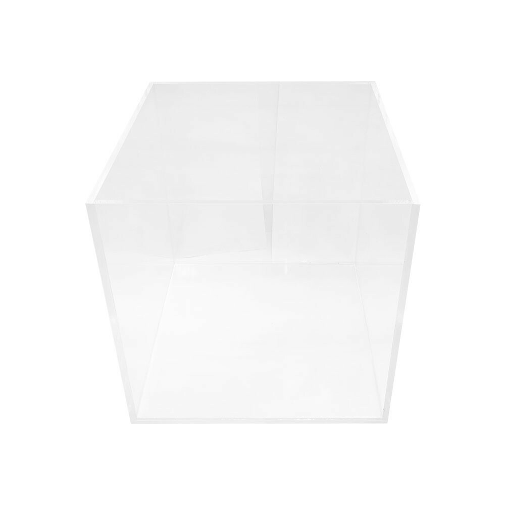 5 Sided Lucite Clear Acrylic Cube Bin Retail Display