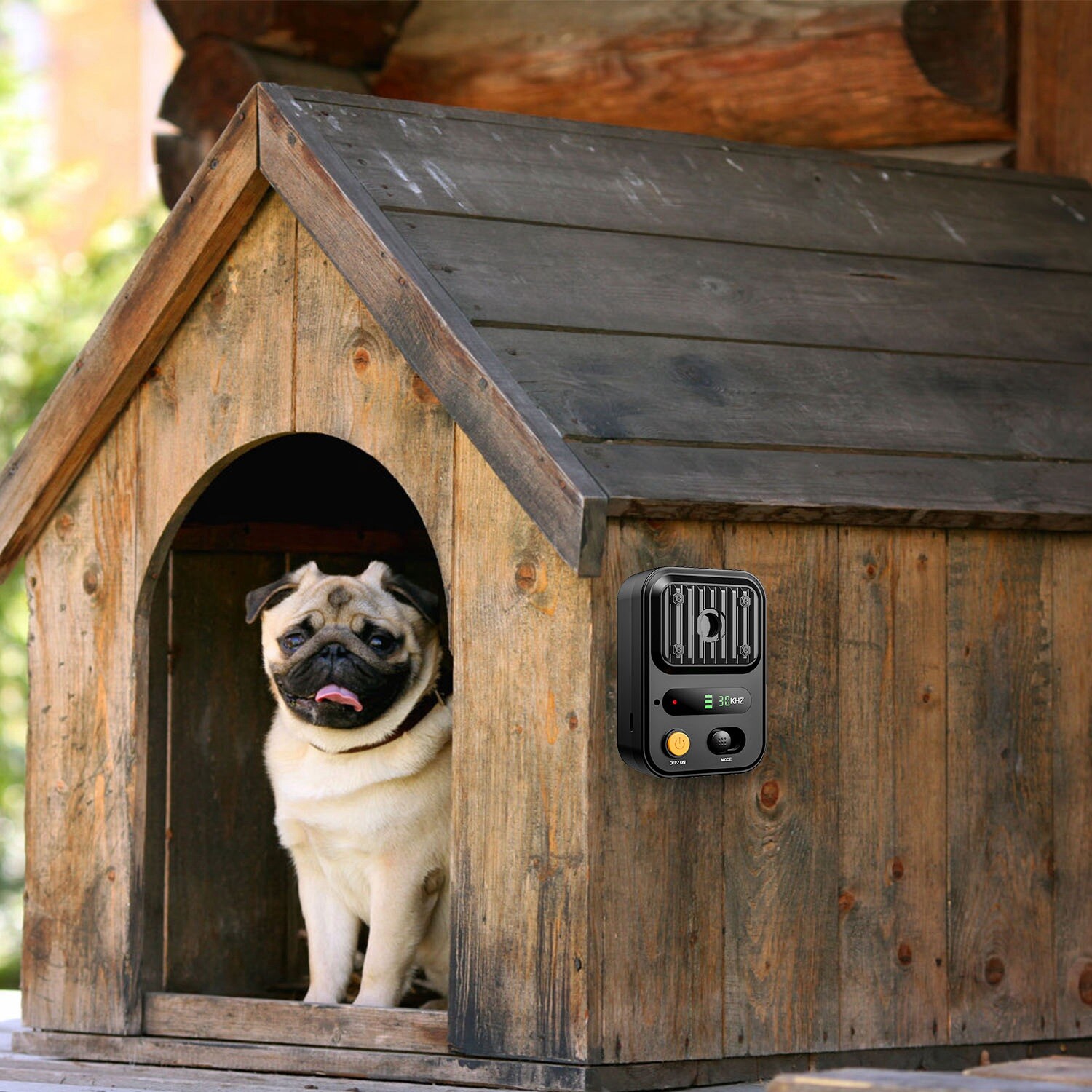 Ultrasonic Anti-Barking Device Dog Bark Control Deterrent Box Training Device