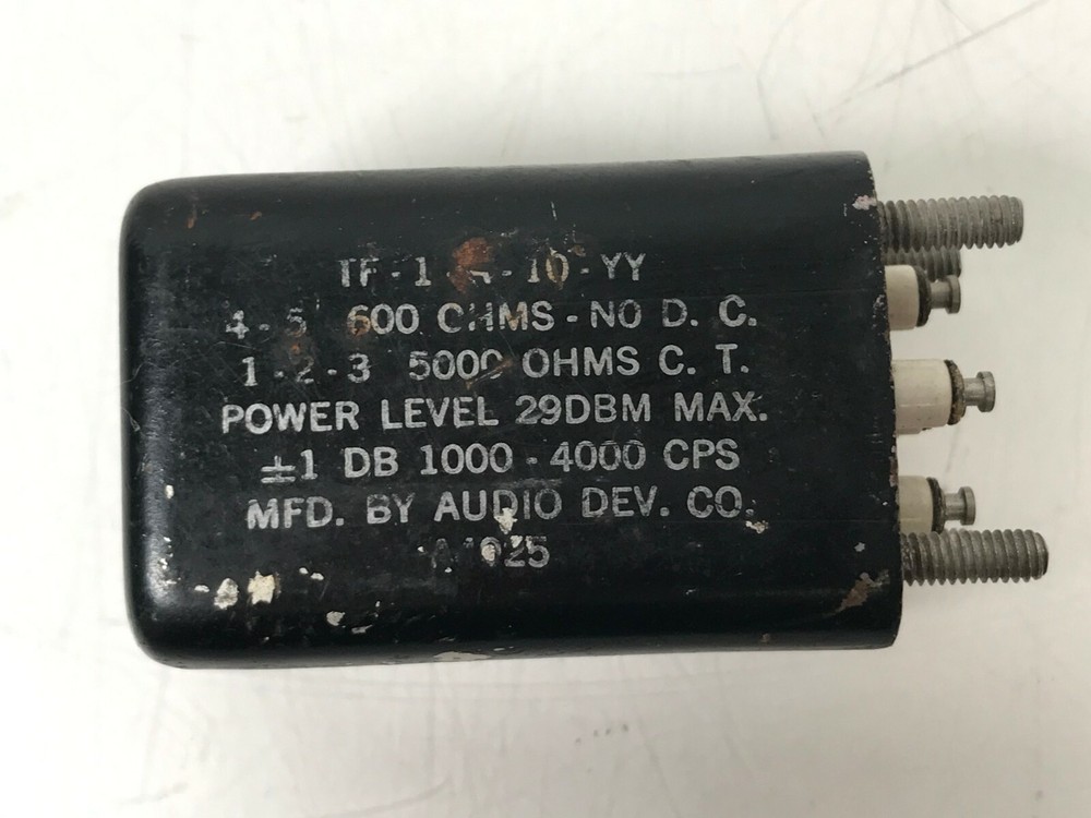 Audio Dev. Co A4025 TF-1-A-10-YY