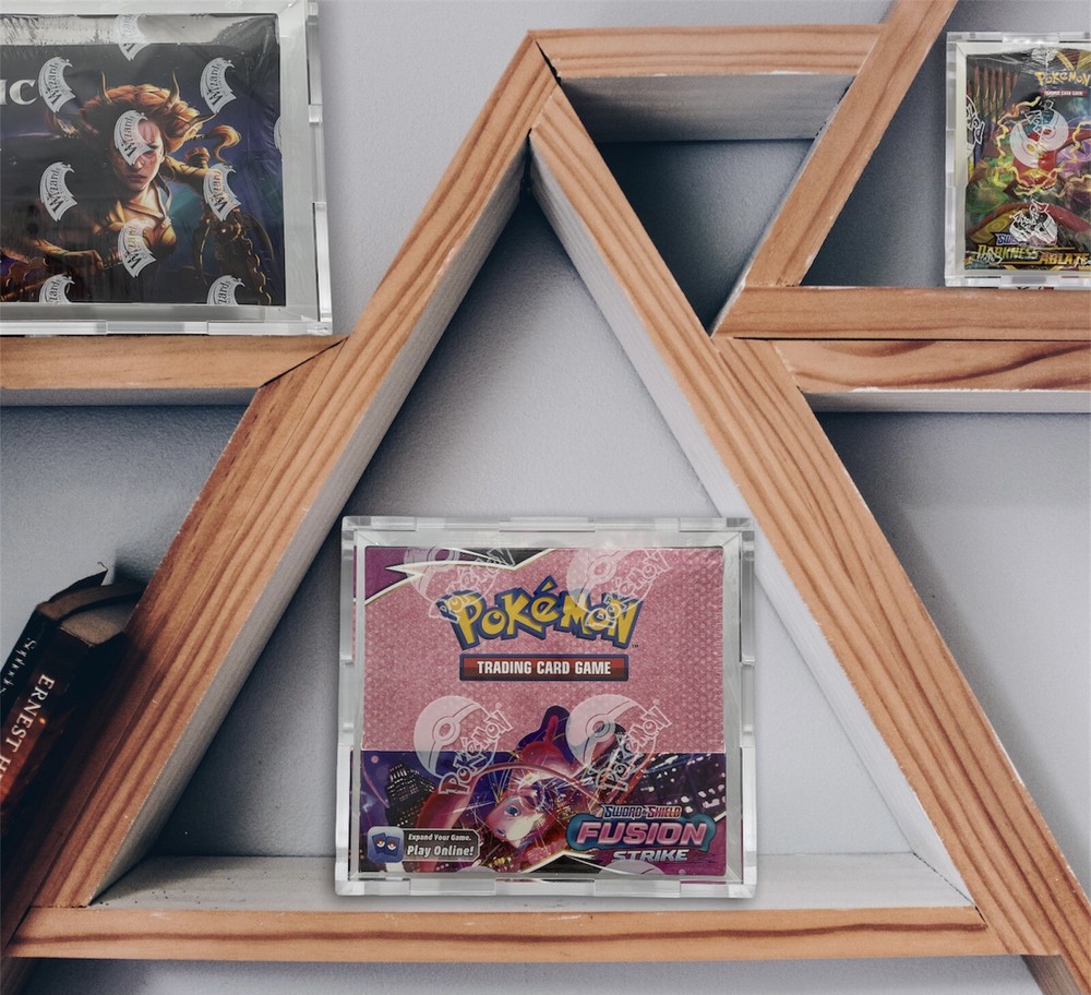 Acrylic Case (Case Only) Snug Fit For Pokémon Booster Box