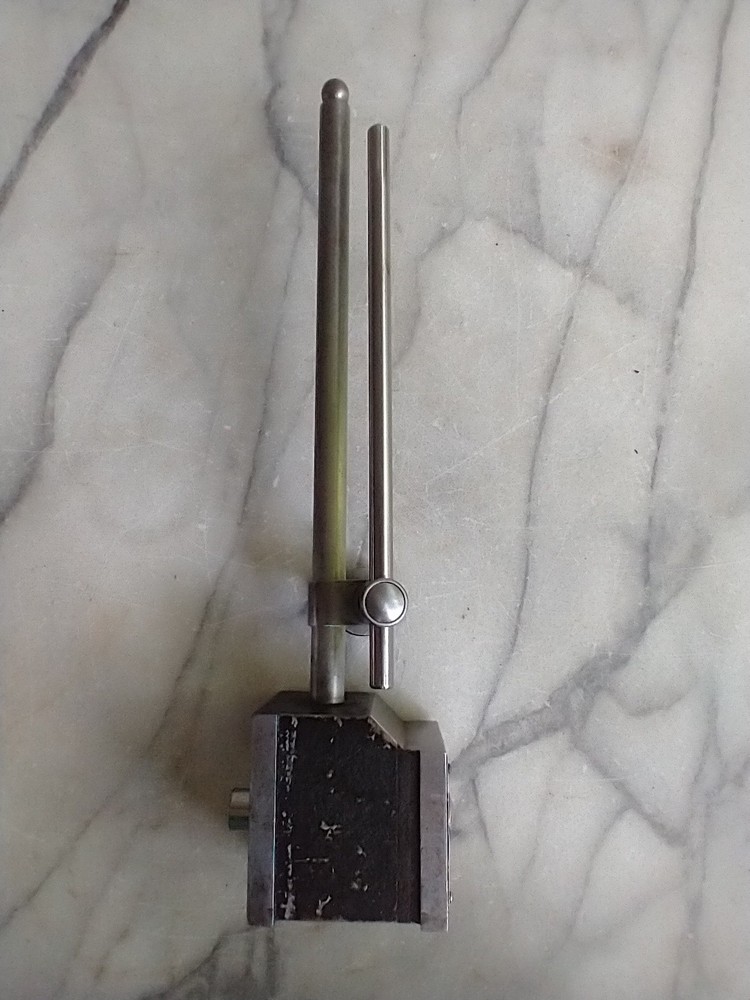 Eclipse Magnetic Base Small Stand Push Button Made In England w/ Adjustable Arm
