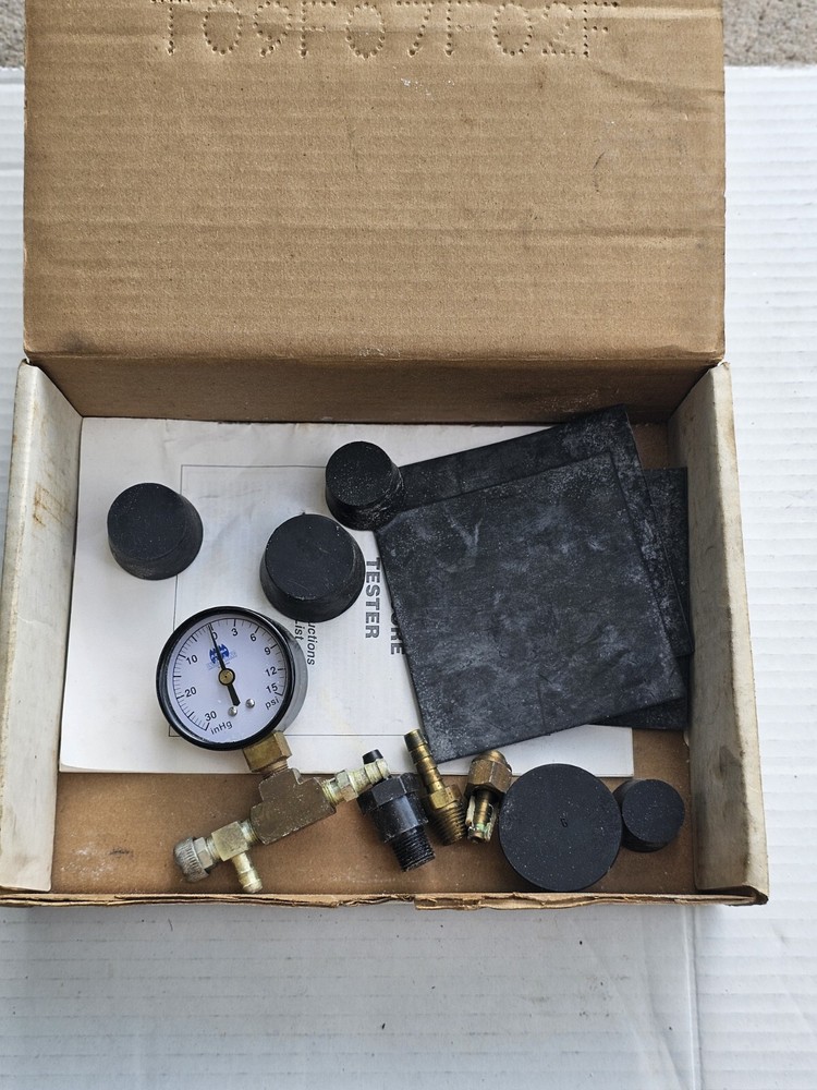 Vacuum Pressure Tester