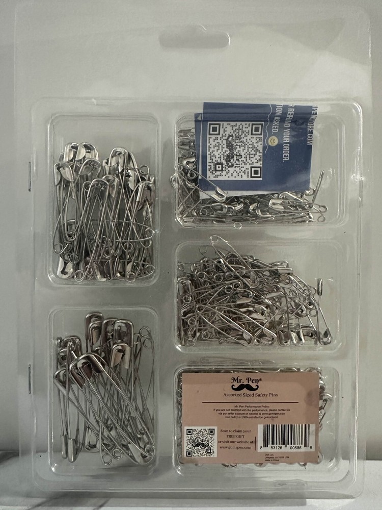Mr. Pen Assorted Sized Safety Pins
