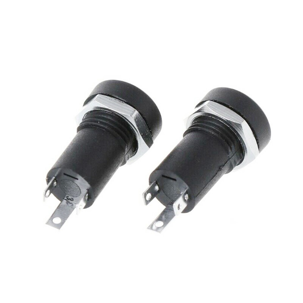 10x 3.5mm Audio Female Jack Socket 3-Pole Stereo Solder Panel Mount Adapter Nuts