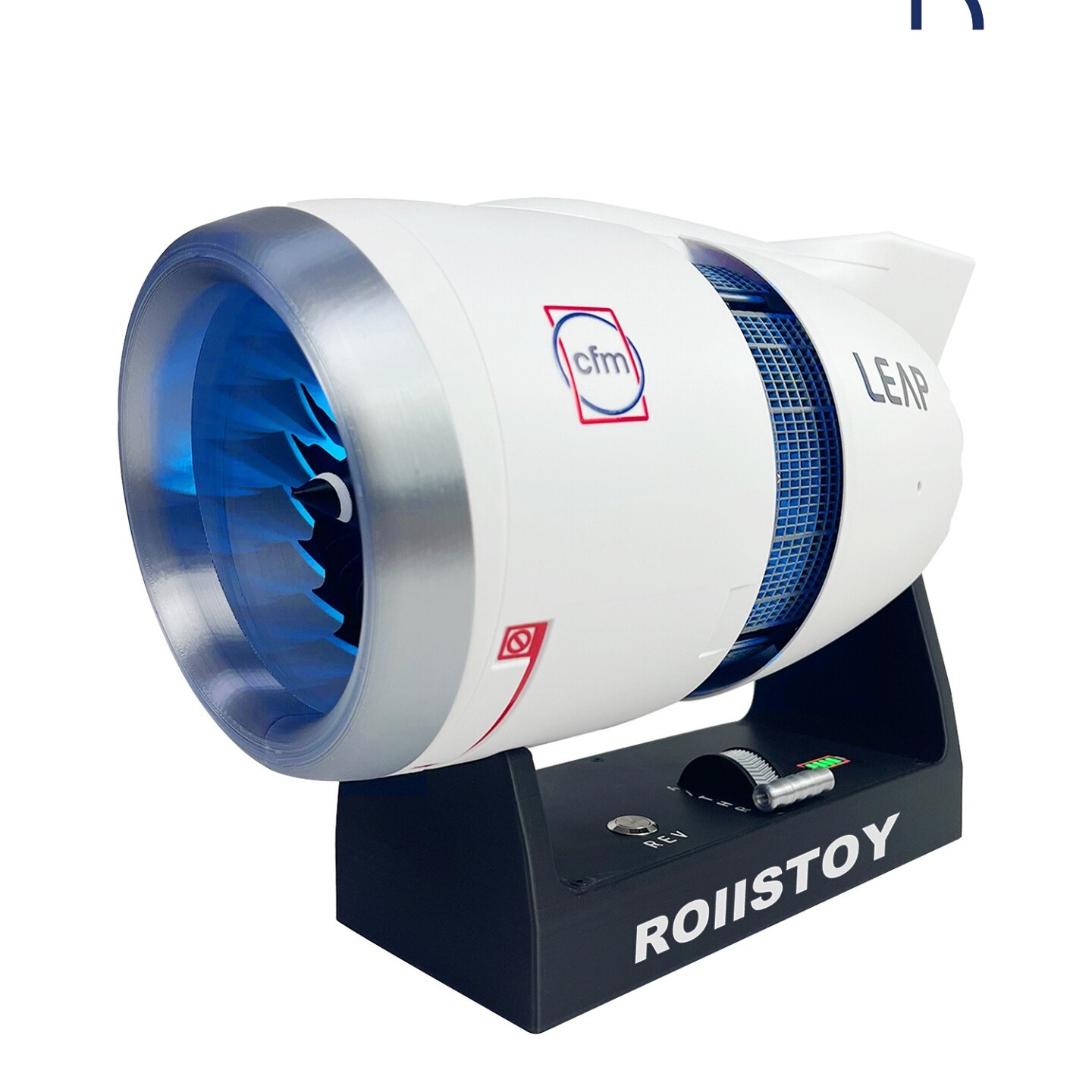 1/24 Mini C919 CFM-LEAP 1B Aviation Electric Aircraft Engine Finished Model Gift