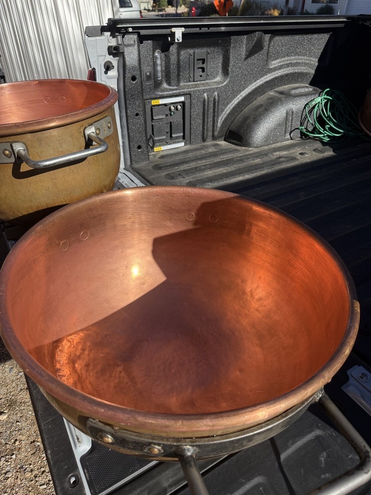 Large Capacity Copper Kettles