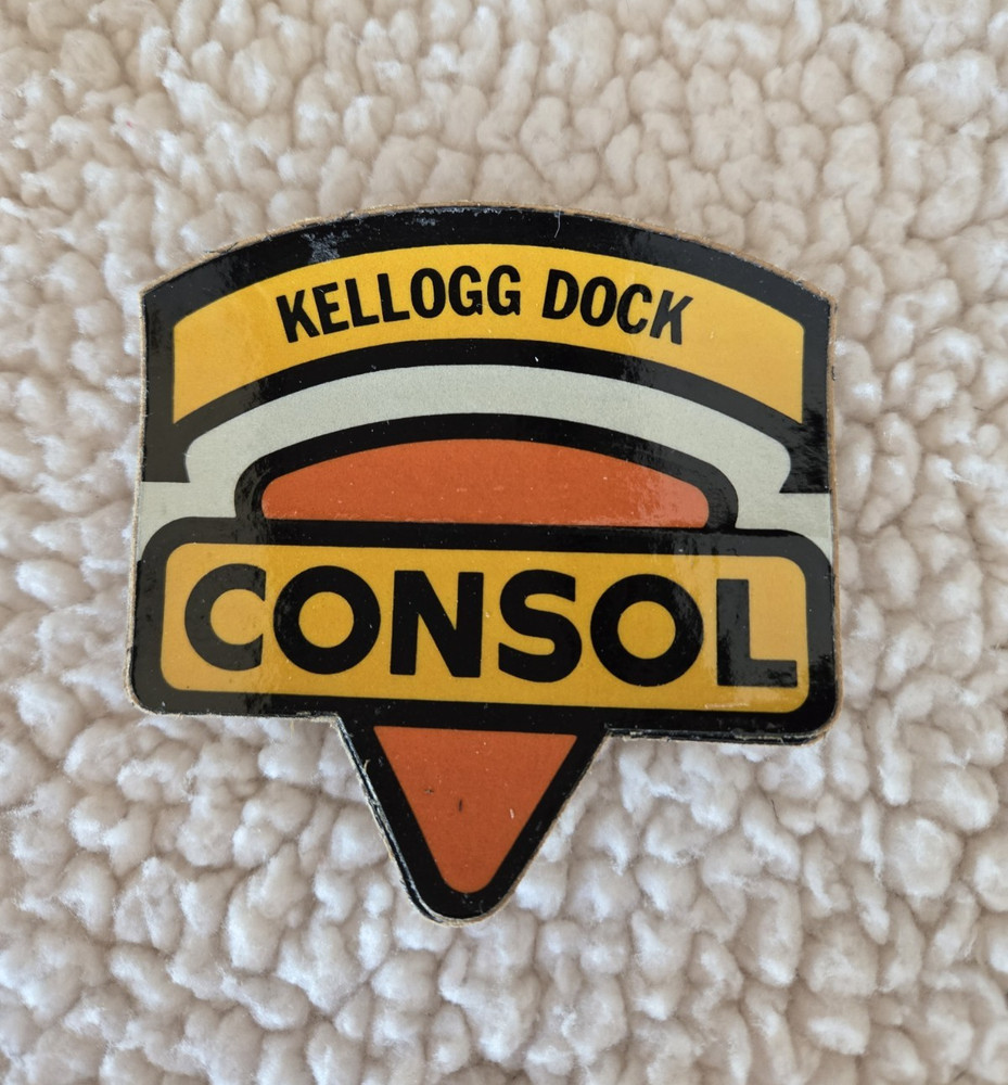 Kellogg Dock Consol Coal Co. Mining New Sticker Decal