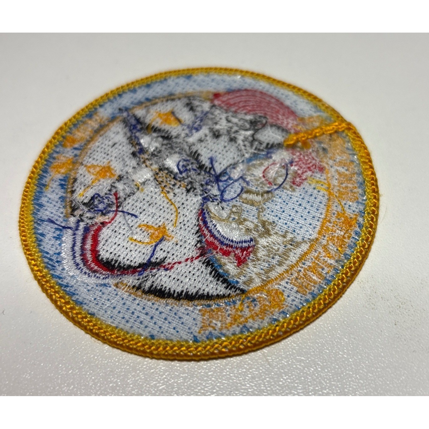 Space Shuttle Patch Mir 18 Mission Russian Space Program Iron On