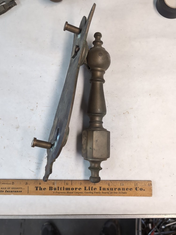 VINTAGE Solid Brass Door Knocker Heavy Duty