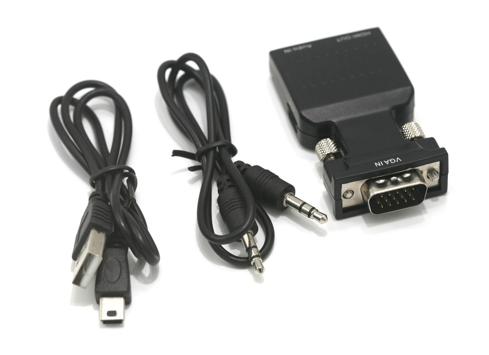 VGA to HDMI Adapter with Audio