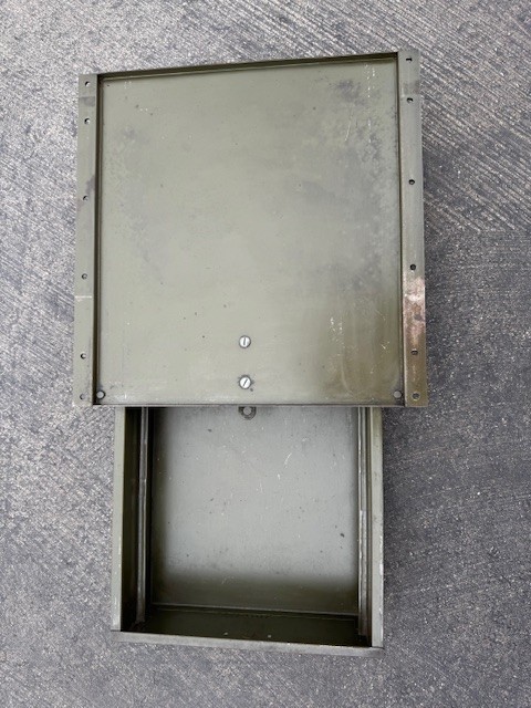 Vintage Lyon Industrial Metal Under Bench Drawer