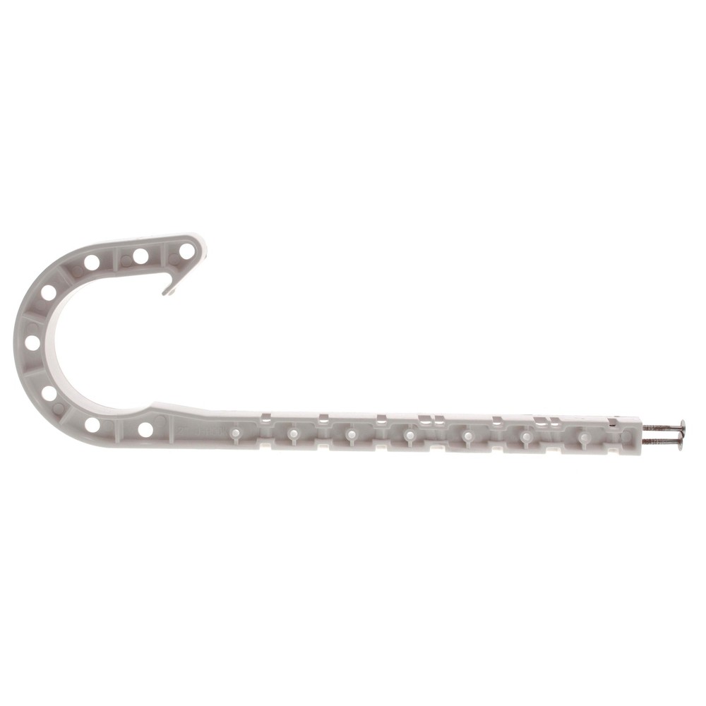 Oatey 33741 2" Plastic J Hook, 2" OD, Durable Support Bracket