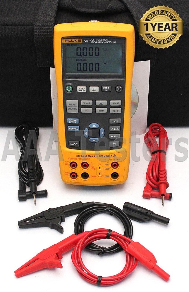 Fluke 725 Multifunction Process Calibrator CALIBRATED !