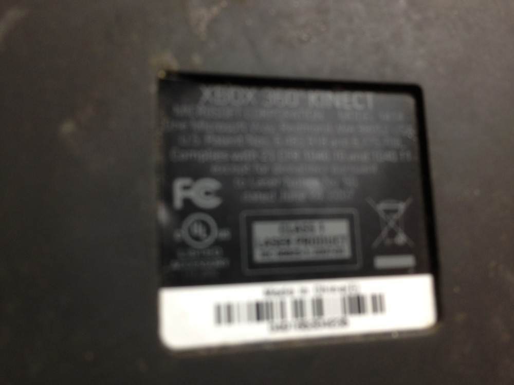 Microsoft Xbox 360 Kinect Motion Sensor Bar