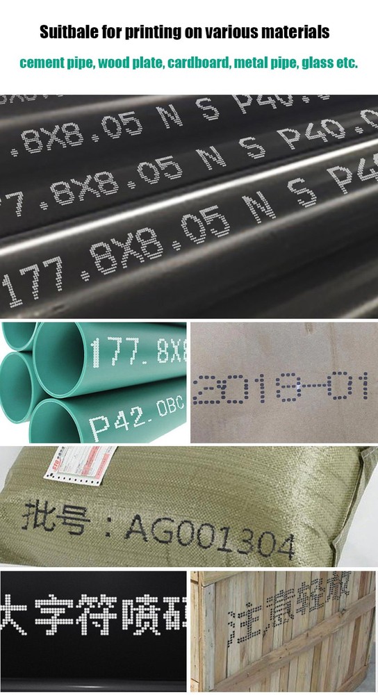 30-60mm Large Character Handheld Inkjet Printer Touch Screen Date Coding Machine