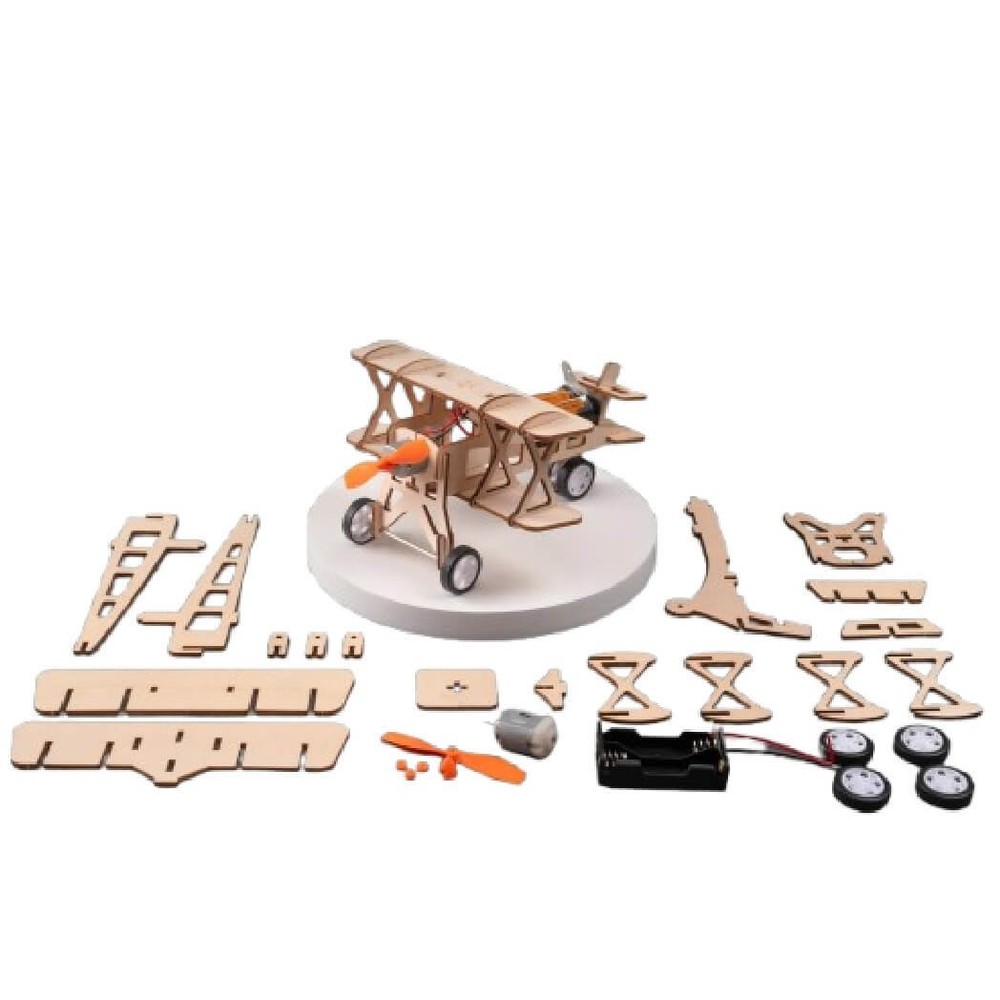 Kitsville Propeller Plane DIY Educational STEM Kit