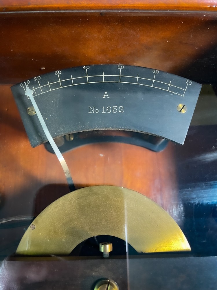 *EARLY* Induction Ammeter (ca. 1890s)