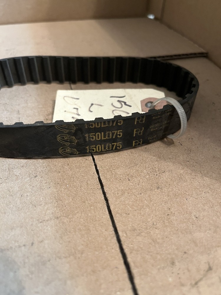 Goodyear 150L075 belt with teeth: 40