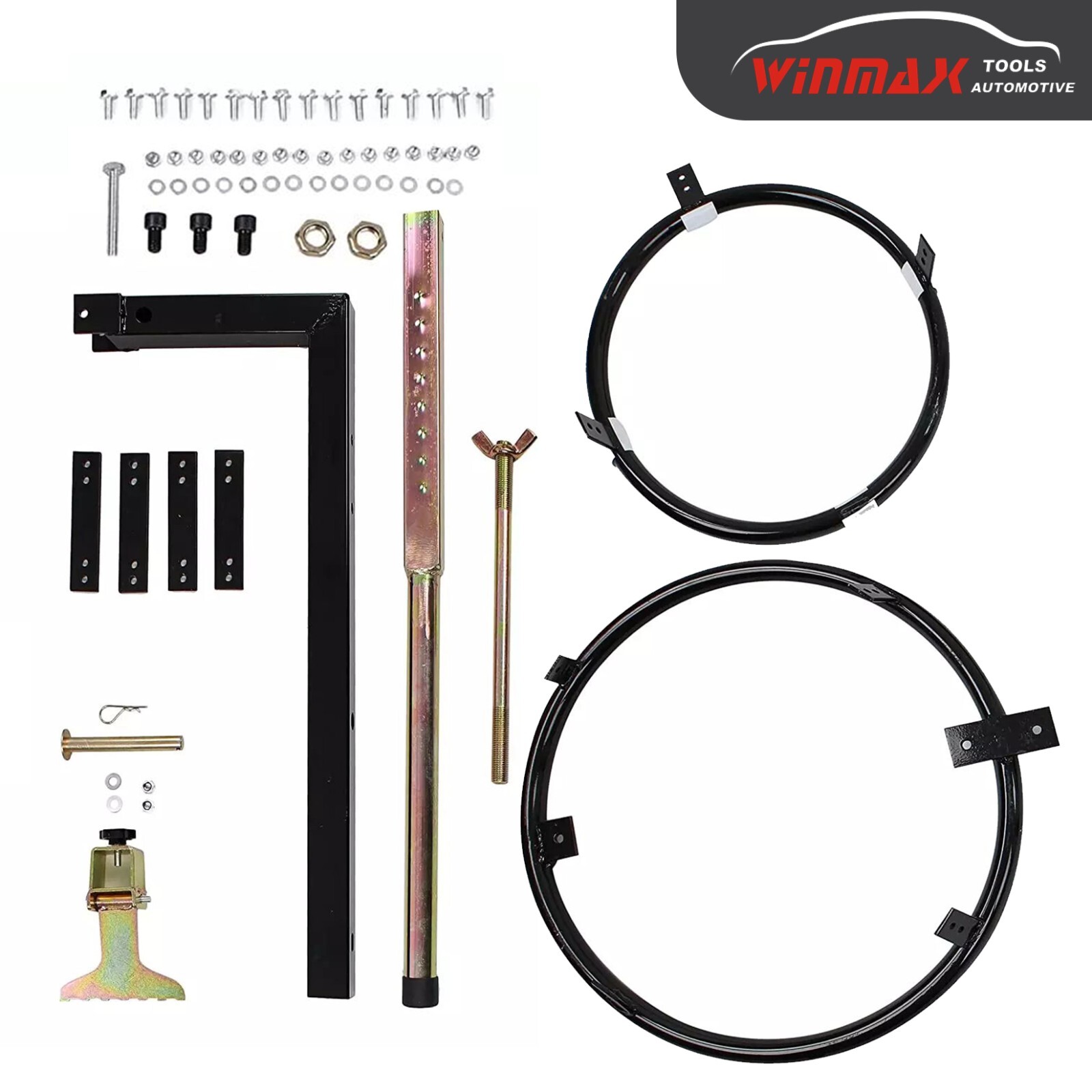 Portable Motorcycle 16 -22 Inches Tire Change Workshop Stand With Bead Breaker