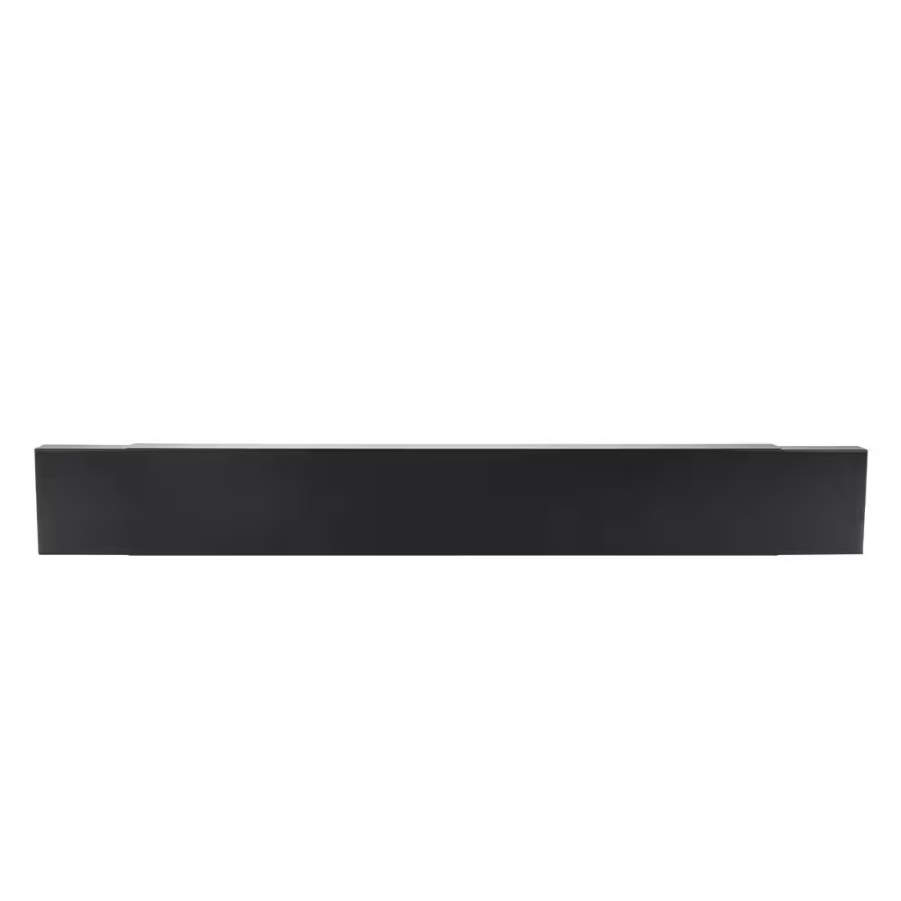 4 In. Black Fireplace Smokeguard