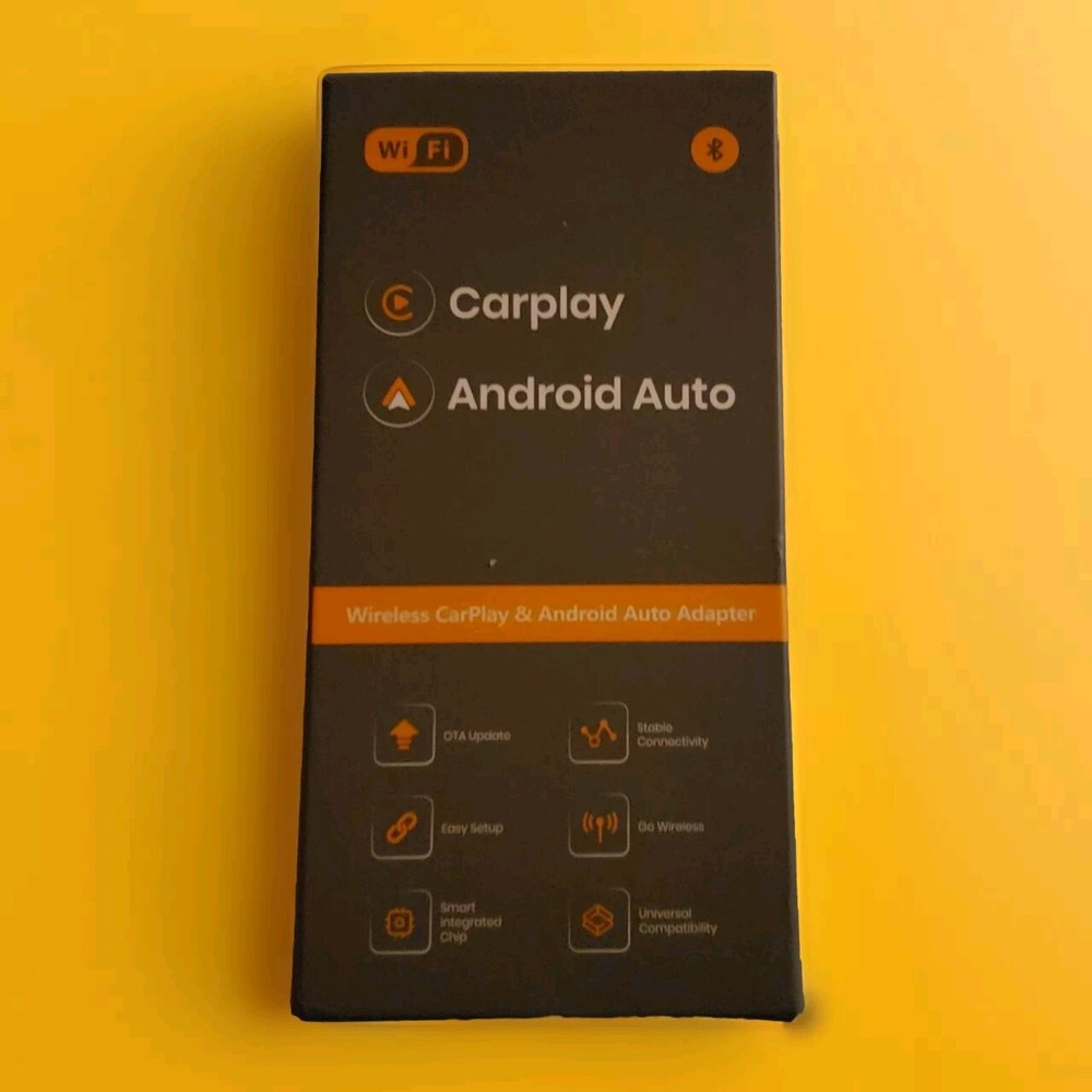 Wireless CarPlay / Android Auto Adapter Dongle for iPhone IOS 10+ & Android 11+