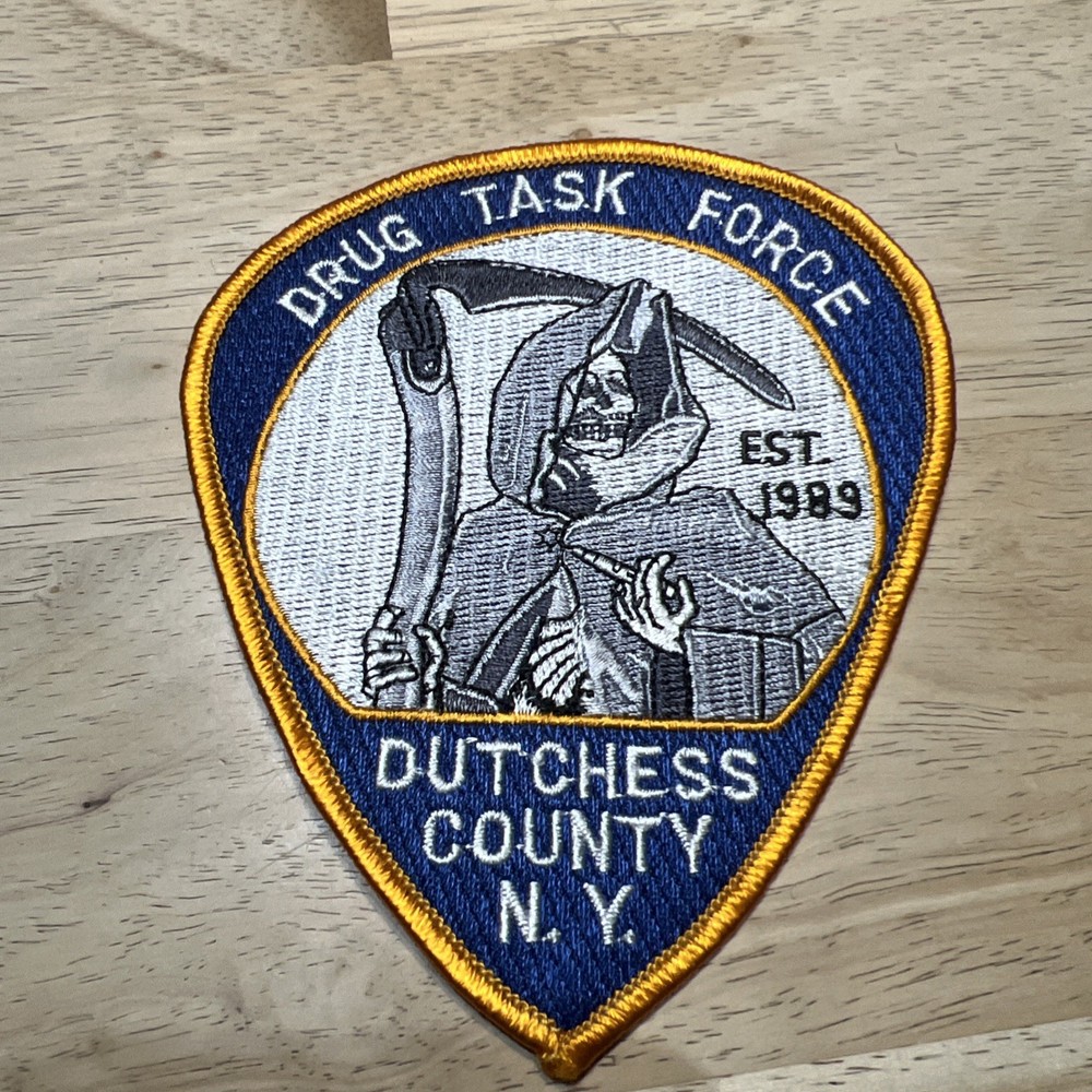 VTG Dutchess County New York Drug Task Force Patch